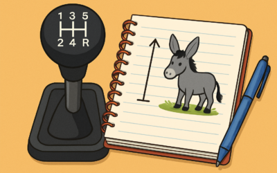 ezelsbruggetje schakelen