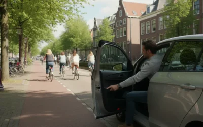 nederlandse manier van uitstappen auto