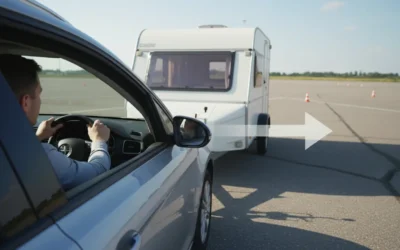 welke kant sturen bij achteruit rijden